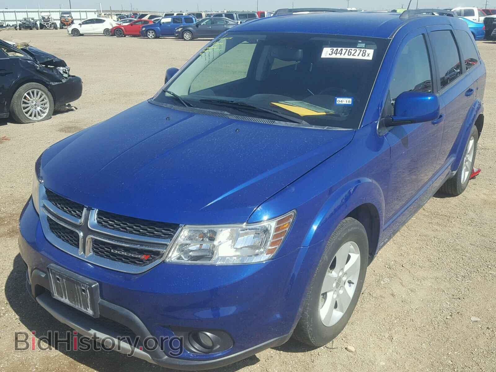 2012 DODGE JOURNEY - VIN: 3C4PDCBB1CT394845 - Фото 2