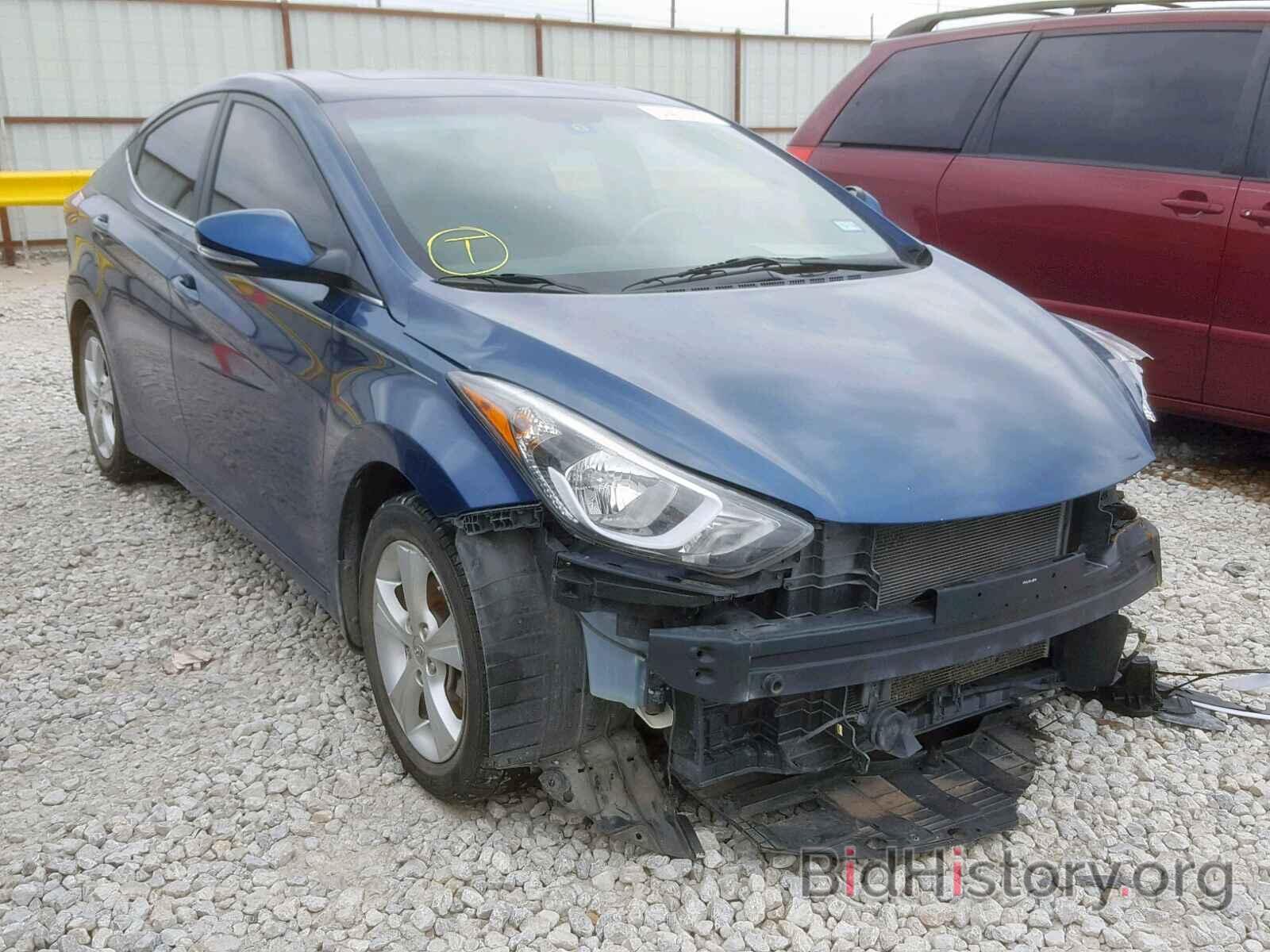 Photo KMHDH4AE7GU547566 - HYUNDAI ELANTRA 2016