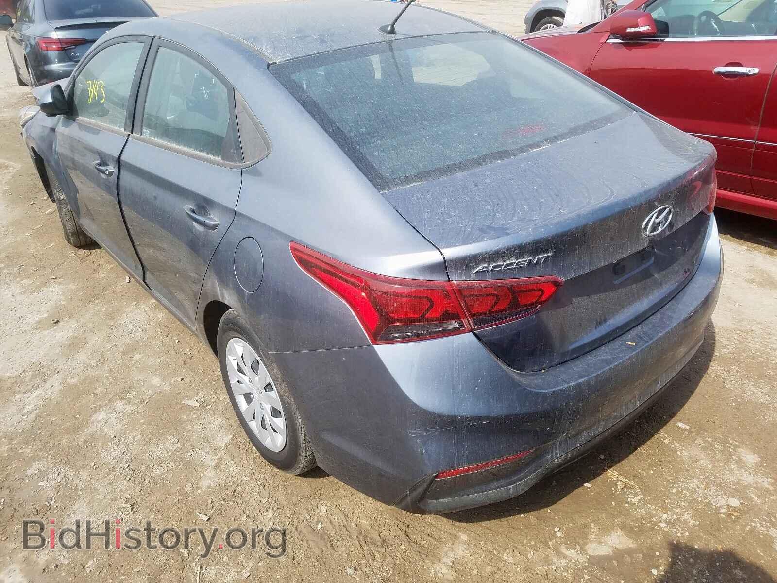 2019 HYUNDAI ACCENT - VIN: 3KPC24A33KE065037 - Фото 3