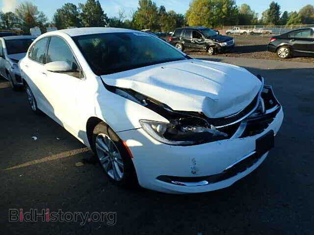 Фотография 1C3CCCAB3FN732113 - CHRYSLER 200 2015