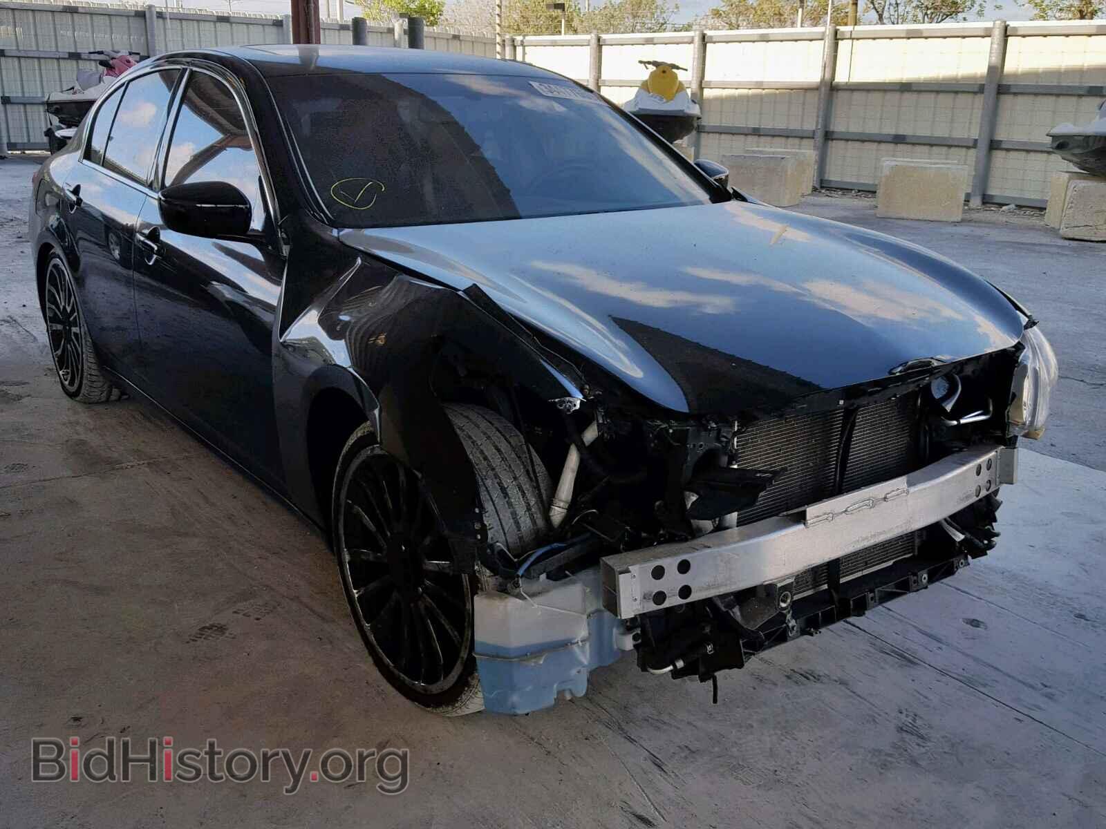 Photo JN1CV6AP1CM933614 - INFINITI G37 BASE 2012