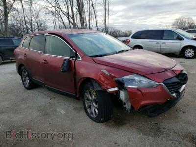 2014 Mazda CX-9 CX-9 Touri, red — VIN JM3TB3CA7E0430796, Copart