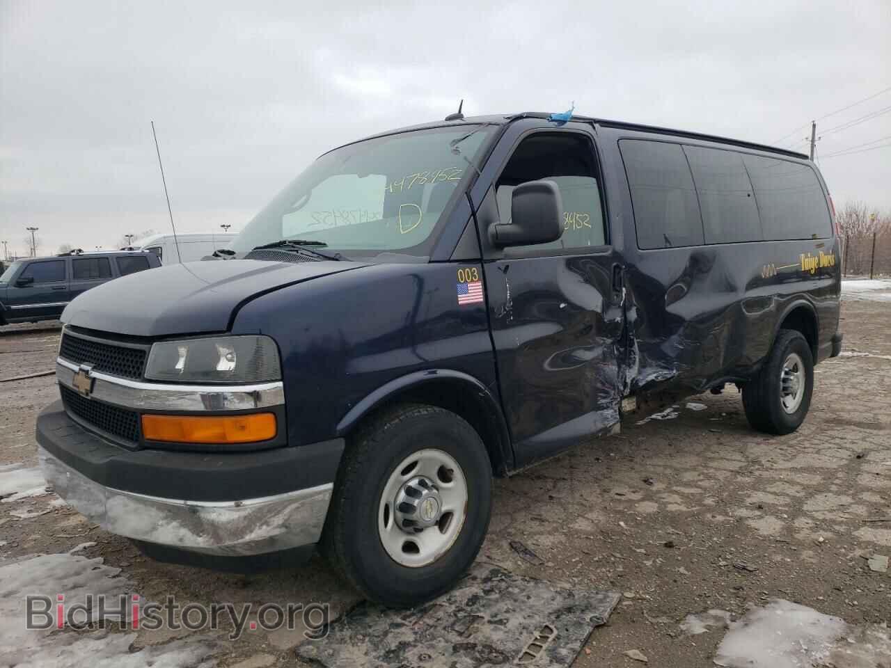 2013 CHEVROLET EXPRESS - VIN: 1GAWGRFA4D1155895 - Фото 2