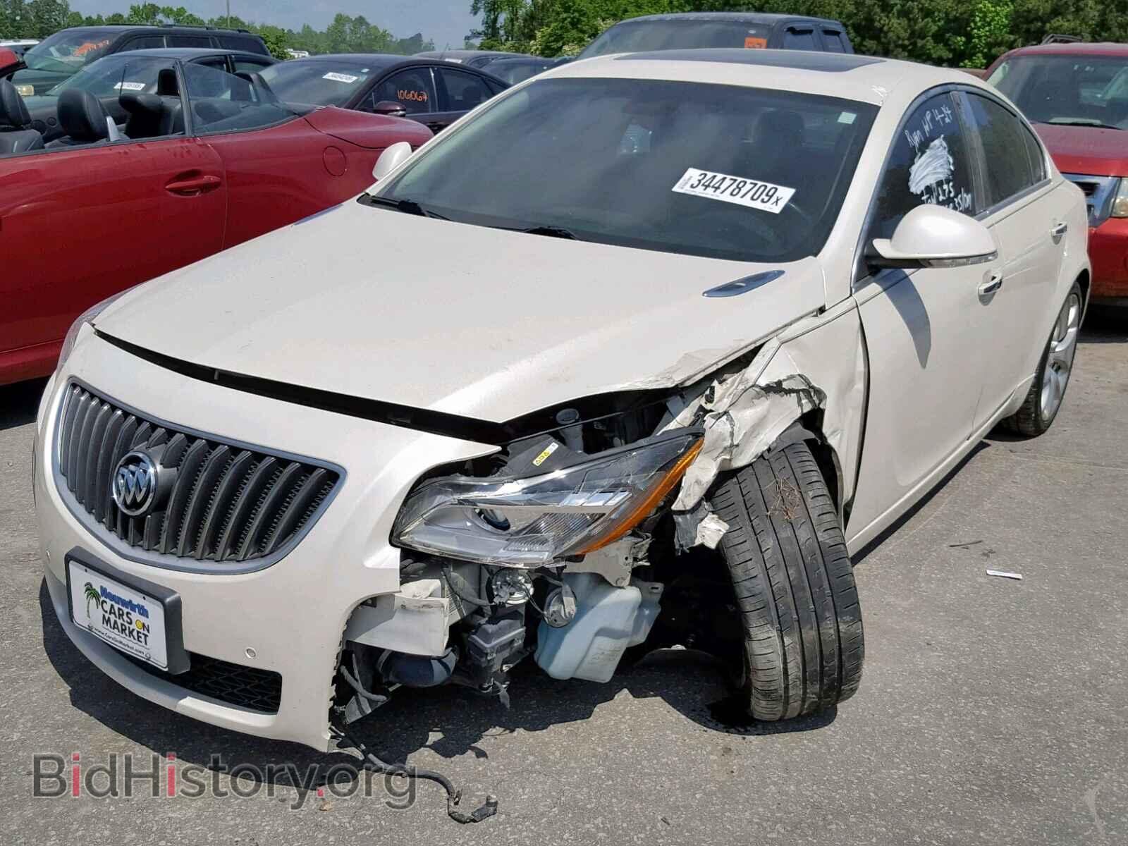 2013 BUICK REGAL - VIN: 2G4GV5GV4D9176765 - Фото 2