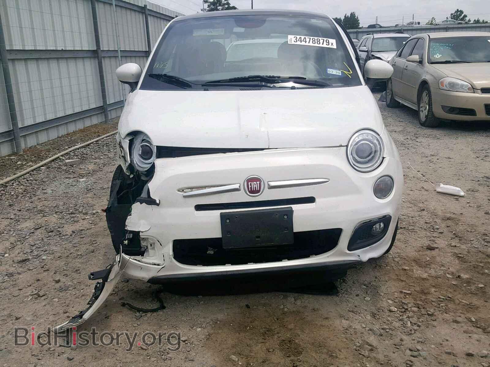 2015 FIAT 500 - VIN: 3C3CFFBR2FT755855 - Фото 9