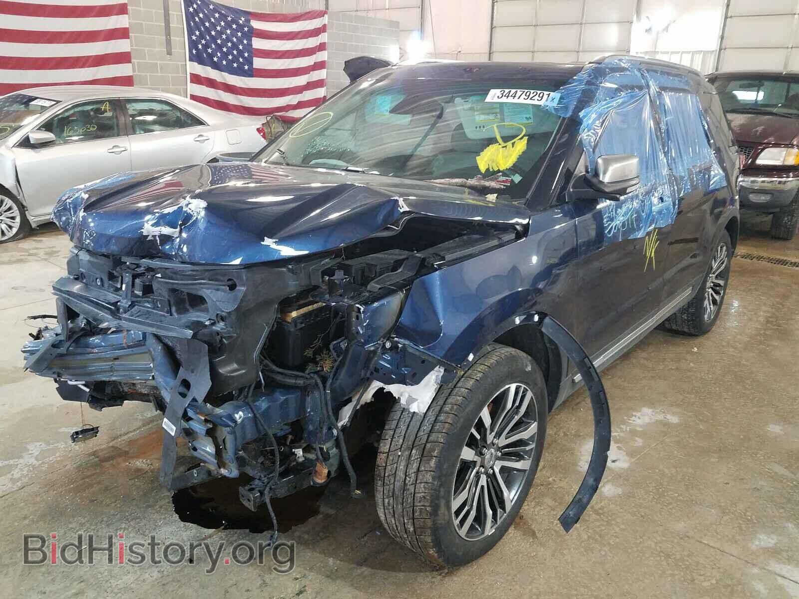 2016 FORD EXPLORER - VIN: 1FM5K8HT9GGB93646 - Фото 2