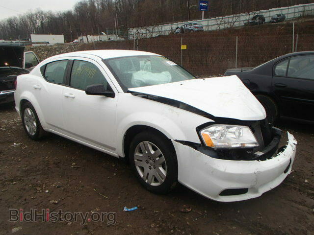 Фотография 1C3CDZAG3DN753651 - DODGE AVENGER 2013