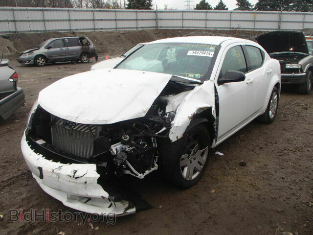 2013 DODGE AVENGER - VIN: 1C3CDZAG3DN753651 - Фото 2
