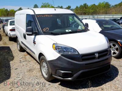 2017 RAM PROMASTER, white — VIN ZFBERFAB9H6G79540, Copart