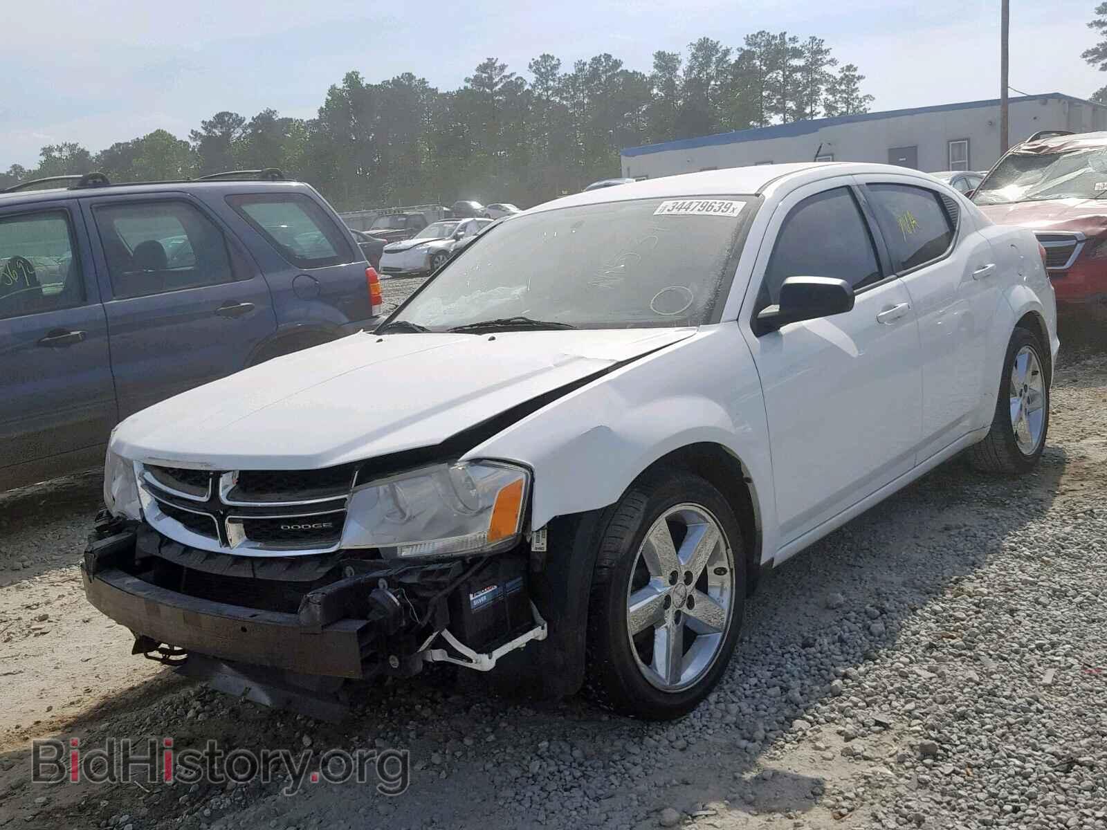 2012 DODGE AVENGER - VIN: 1C3CDZAB8CN153498 - Фото 2
