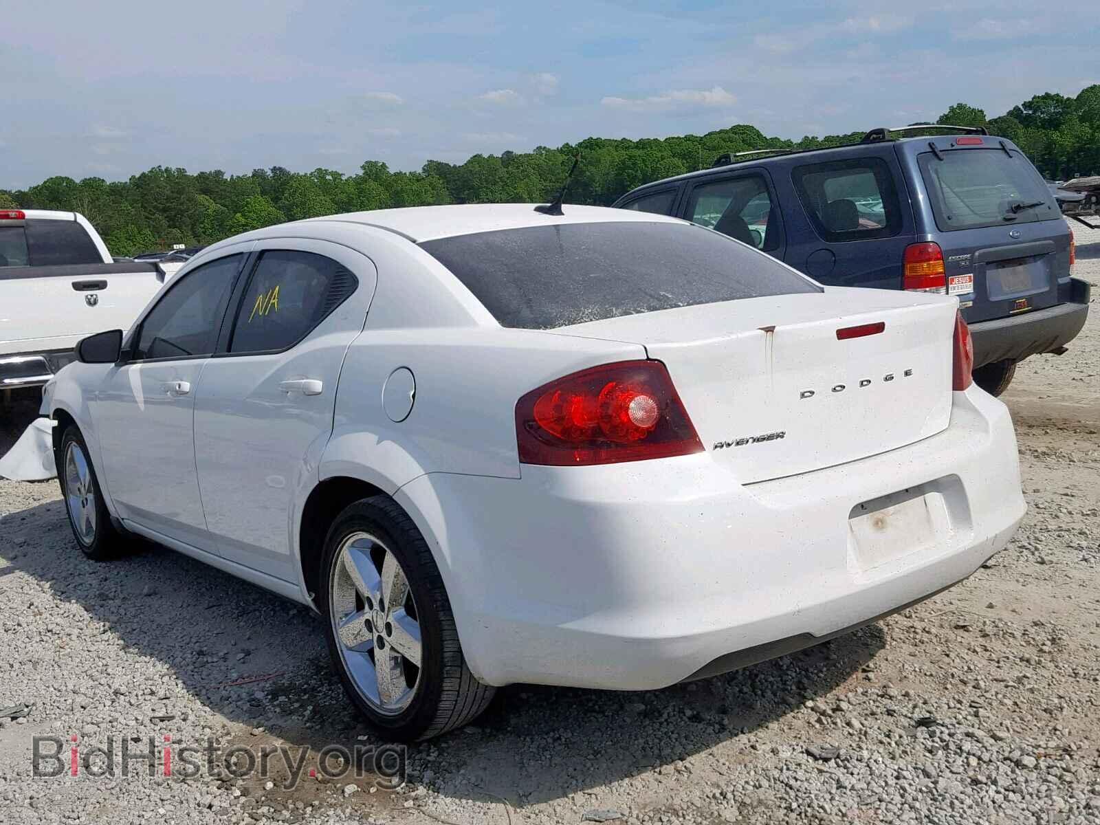2012 DODGE AVENGER - VIN: 1C3CDZAB8CN153498 - Фото 3