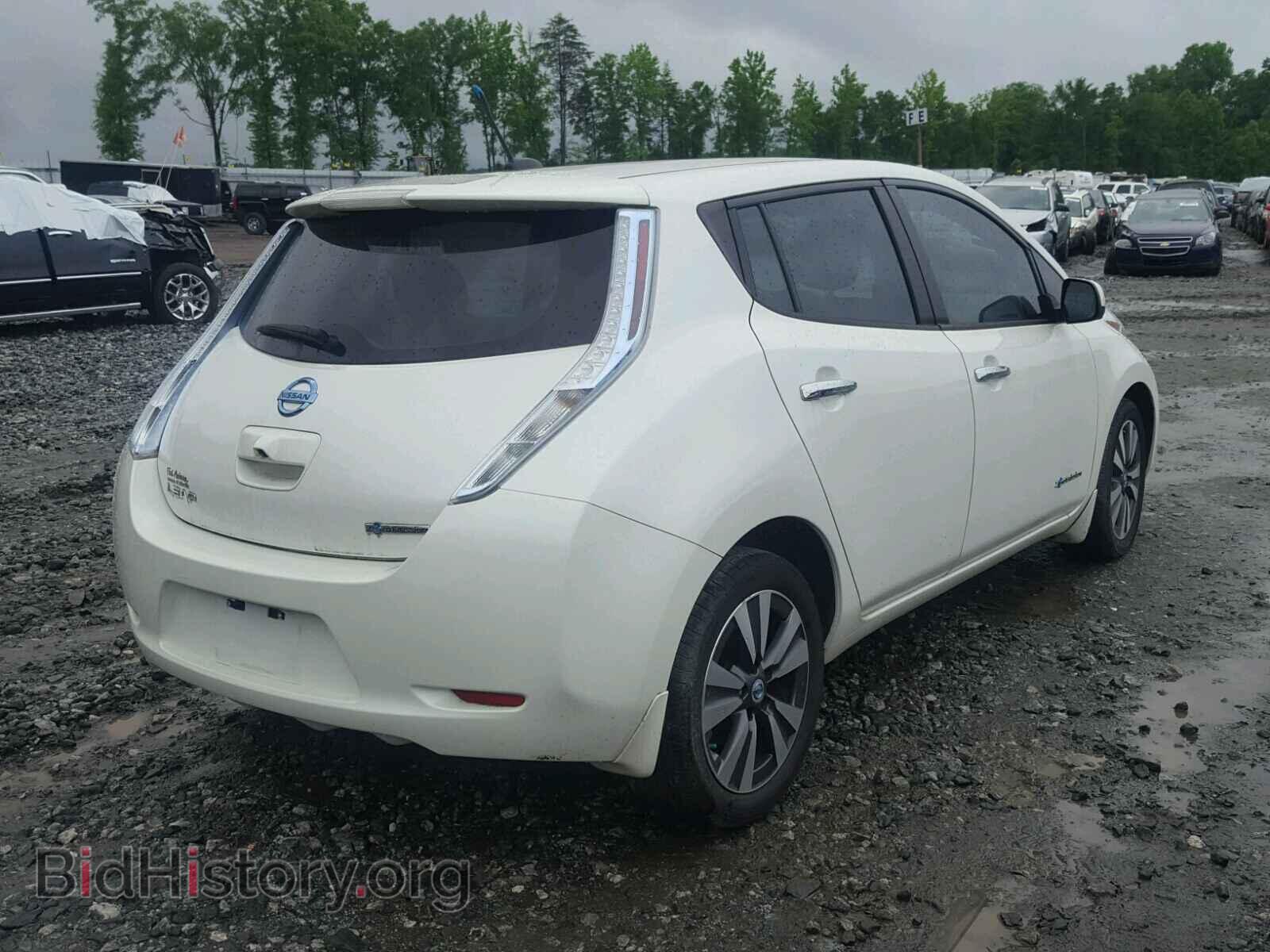 2014 NISSAN LEAF - VIN: 1N4AZ0CP6EC337772 - Фото 4
