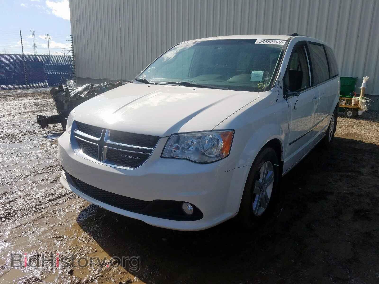 2012 DODGE CARAVAN - VIN: 2C4RDGDG2CR155039 - Фото 2