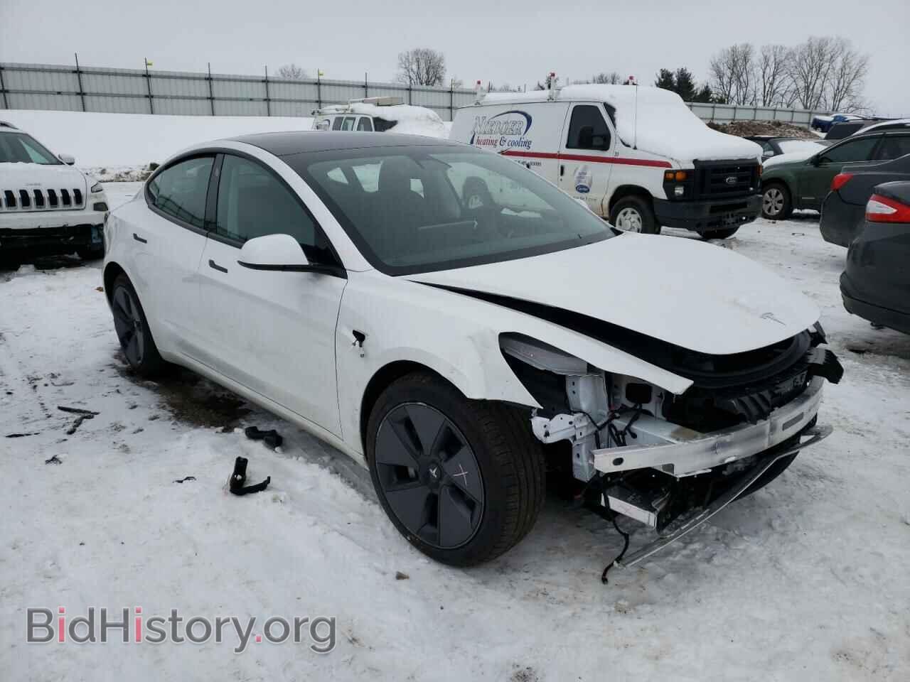 Photo 5YJ3E1EB9NF108088 - TESLA MODEL 3 2022
