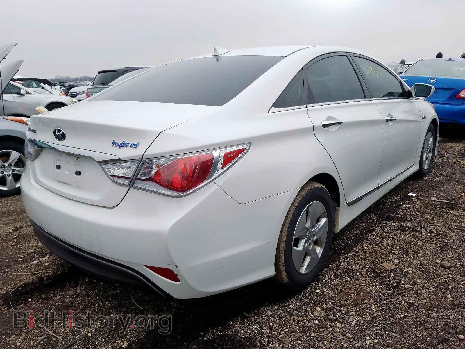 2012 HYUNDAI SONATA - VIN: KMHEC4A44CA054336 - Фото 4
