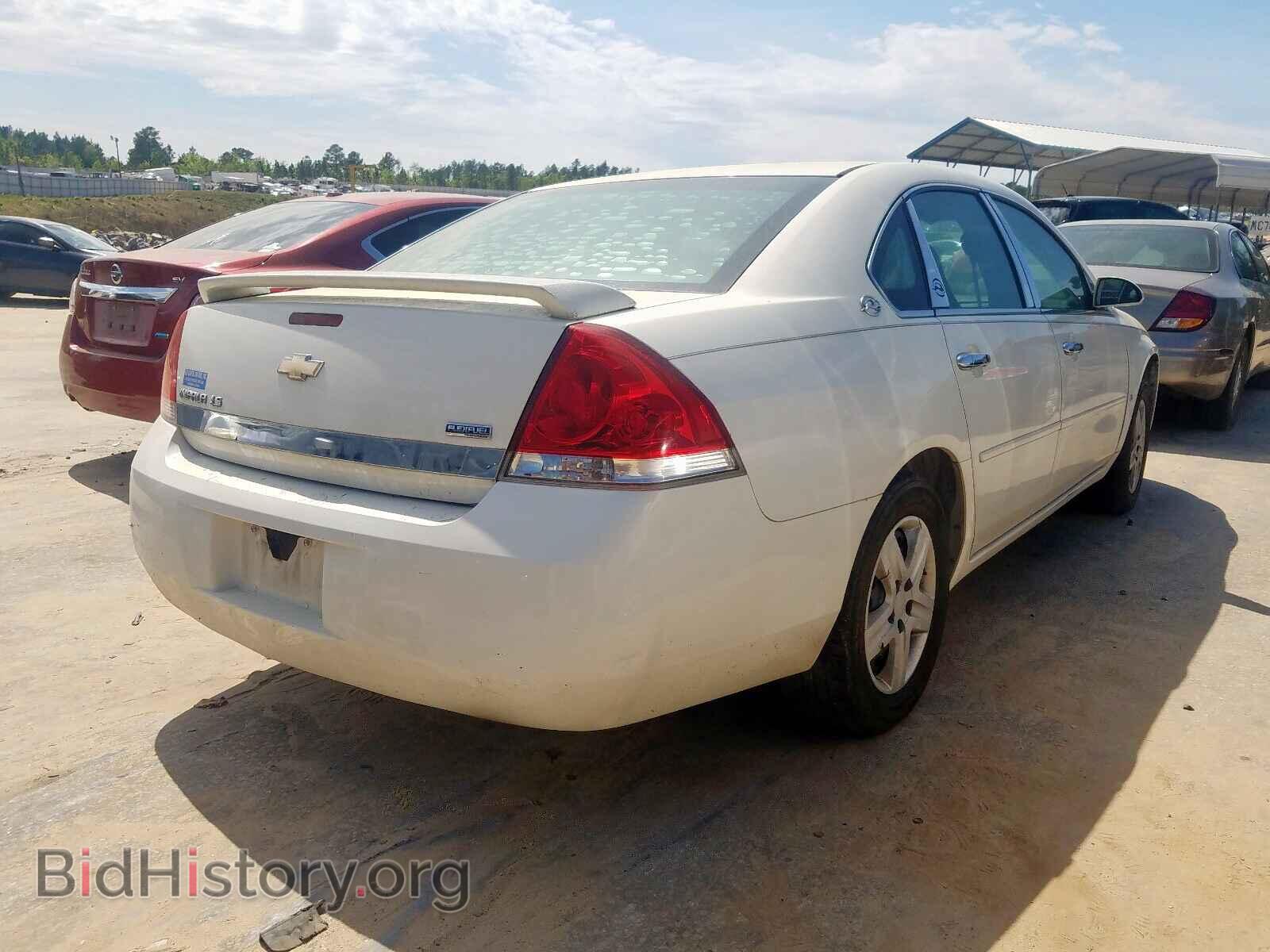 2007 CHEVROLET IMPALA - VIN: 2G1WB55K079386097 - Photo 4