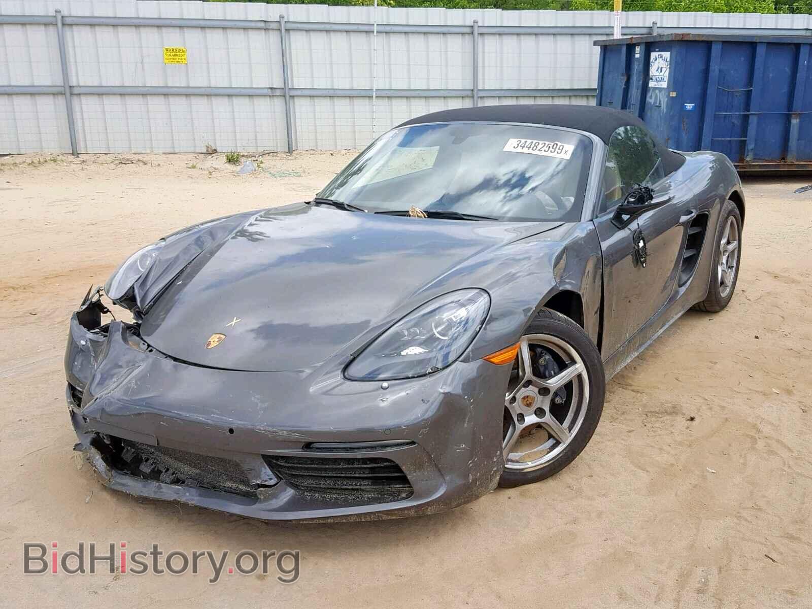 2017 PORSCHE BOXSTER - VIN: WP0CA2A82HS221478 - Фото 2
