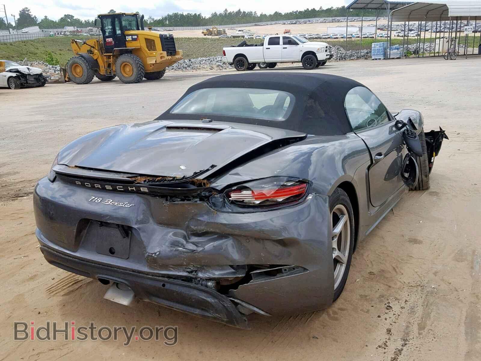 2017 PORSCHE BOXSTER - VIN: WP0CA2A82HS221478 - Фото 4