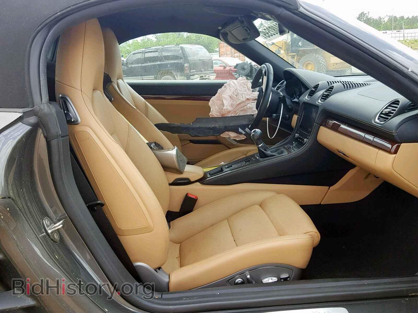 2017 PORSCHE BOXSTER - VIN: WP0CA2A82HS221478 - Фото 5