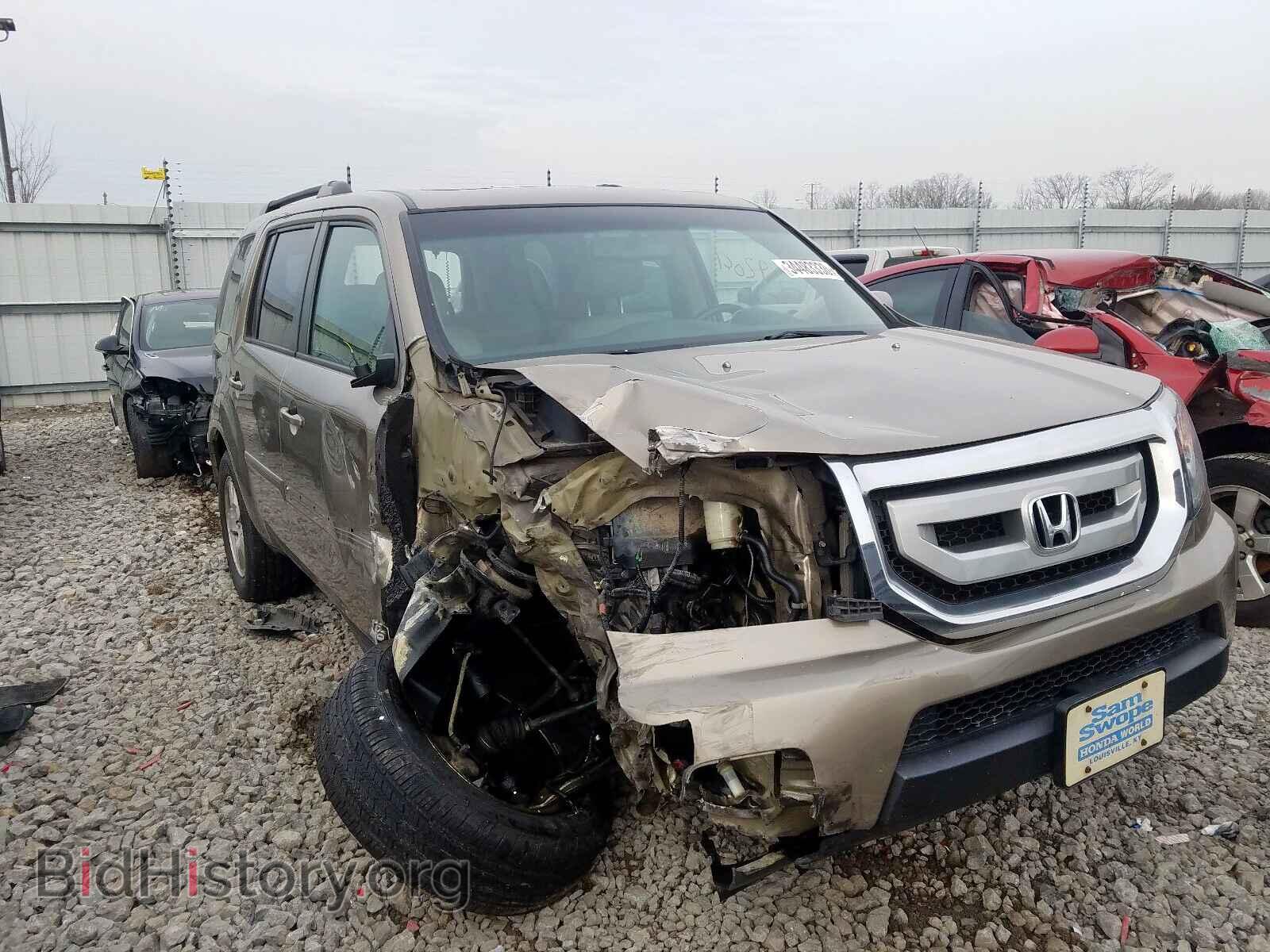 Фотография 5FNYF38679B007375 - HONDA PILOT 2009