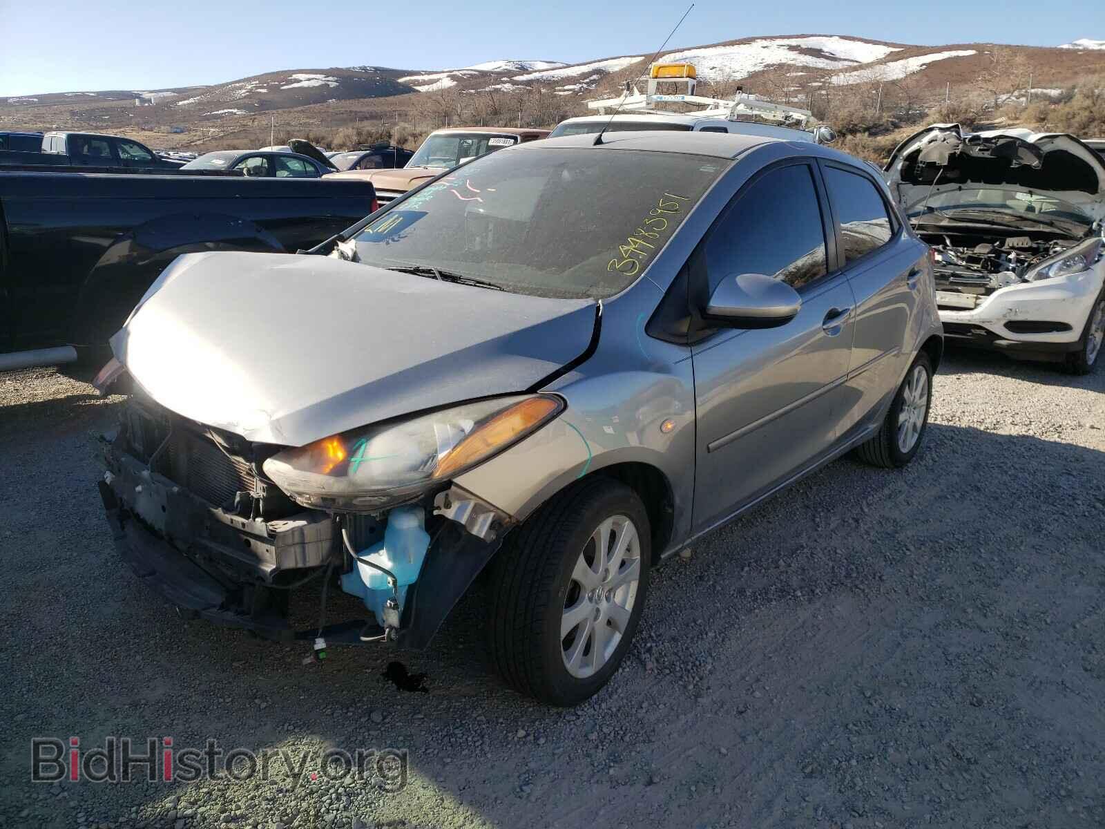 2011 MAZDA 2 - VIN: JM1DE1HY6B0109696 - Фото 2