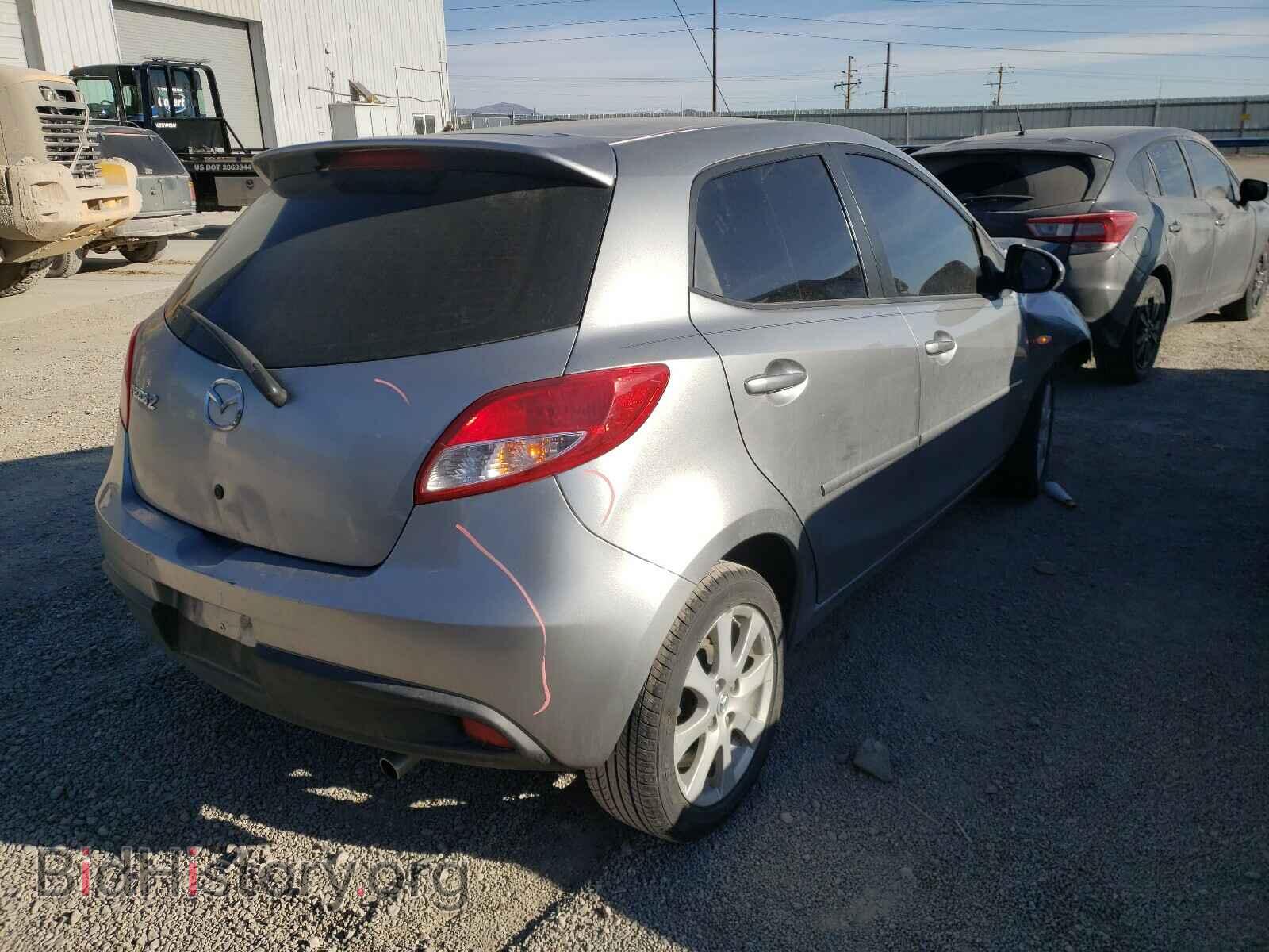 2011 MAZDA 2 - VIN: JM1DE1HY6B0109696 - Фото 4