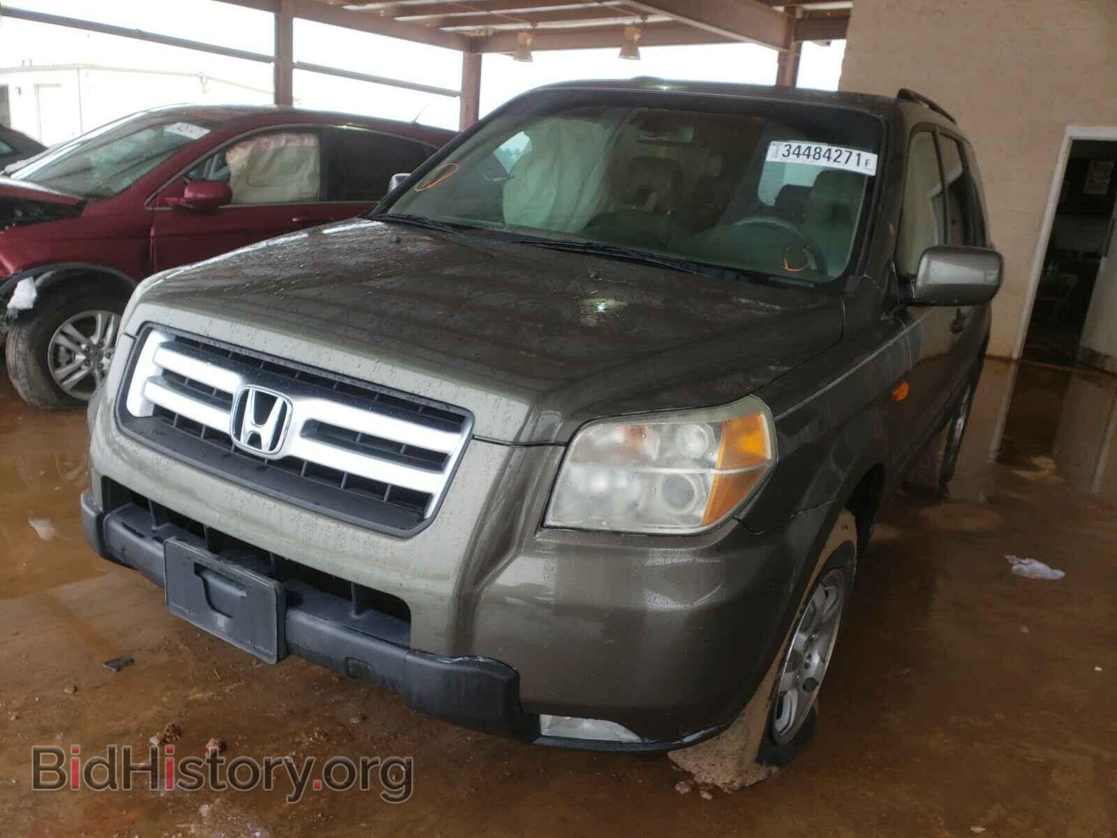 2006 HONDA PILOT - VIN: 5FNYF28566B001614 - Фото 2