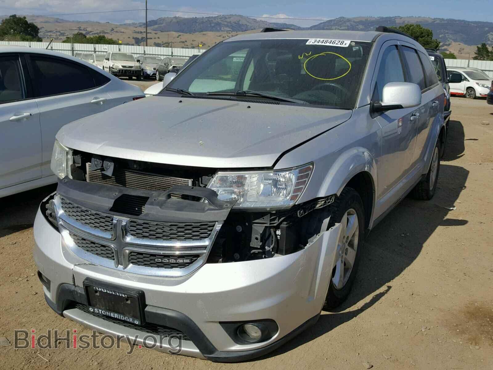 2011 DODGE JOURNEY - VIN: 3D4PH1FG1BT565285 - Фото 2