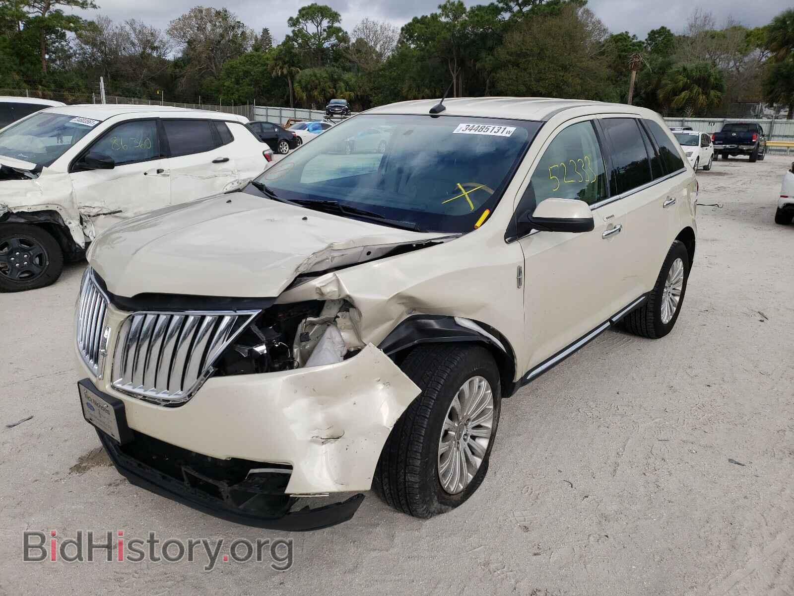 2014 LINCOLN MKX - VIN: 2LMDJ6JK2EBL18354 - Фото 2