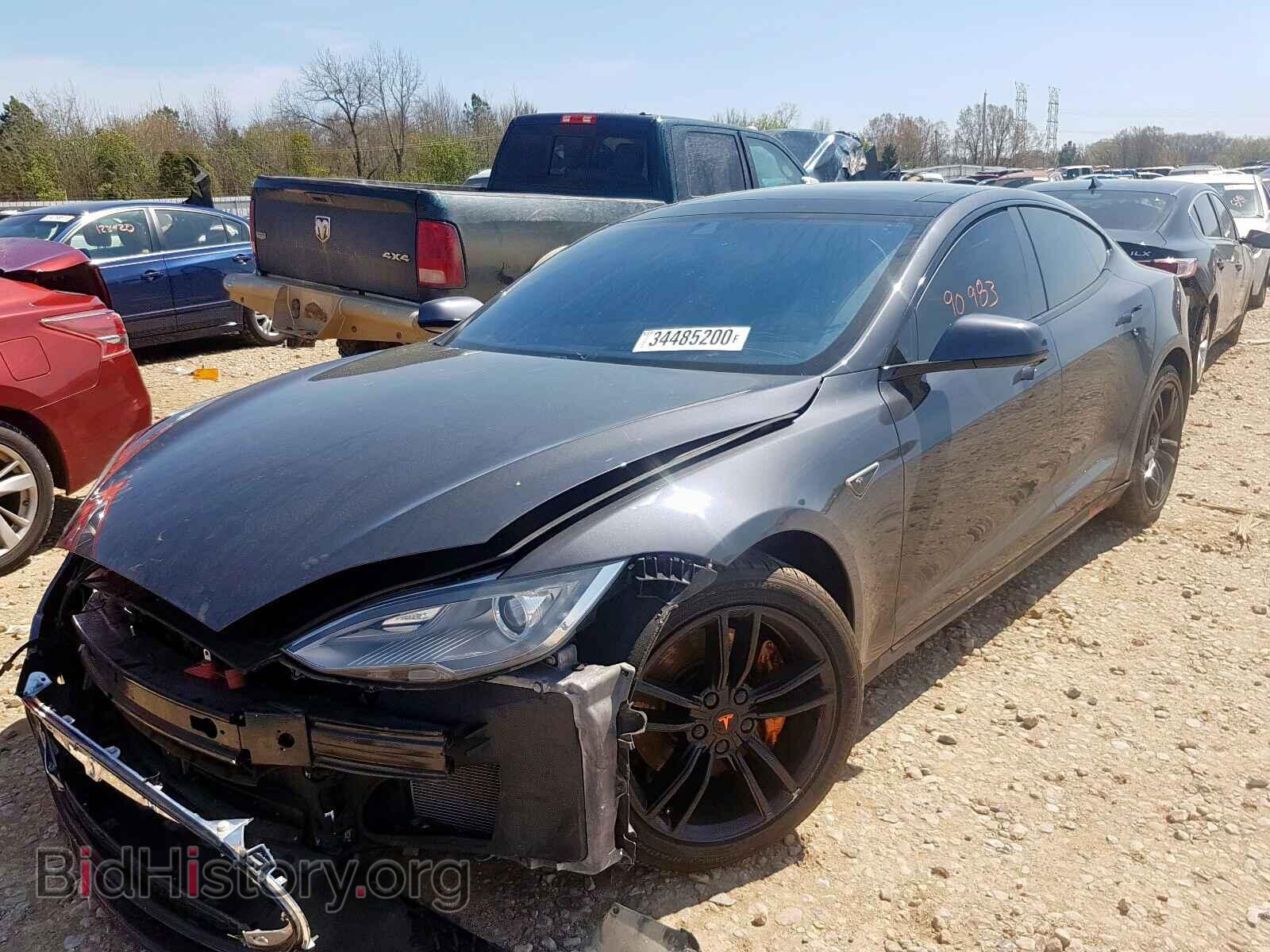 2015 TESLA MODEL S - VIN: 5YJSA1H12FF081778 - Photo 2