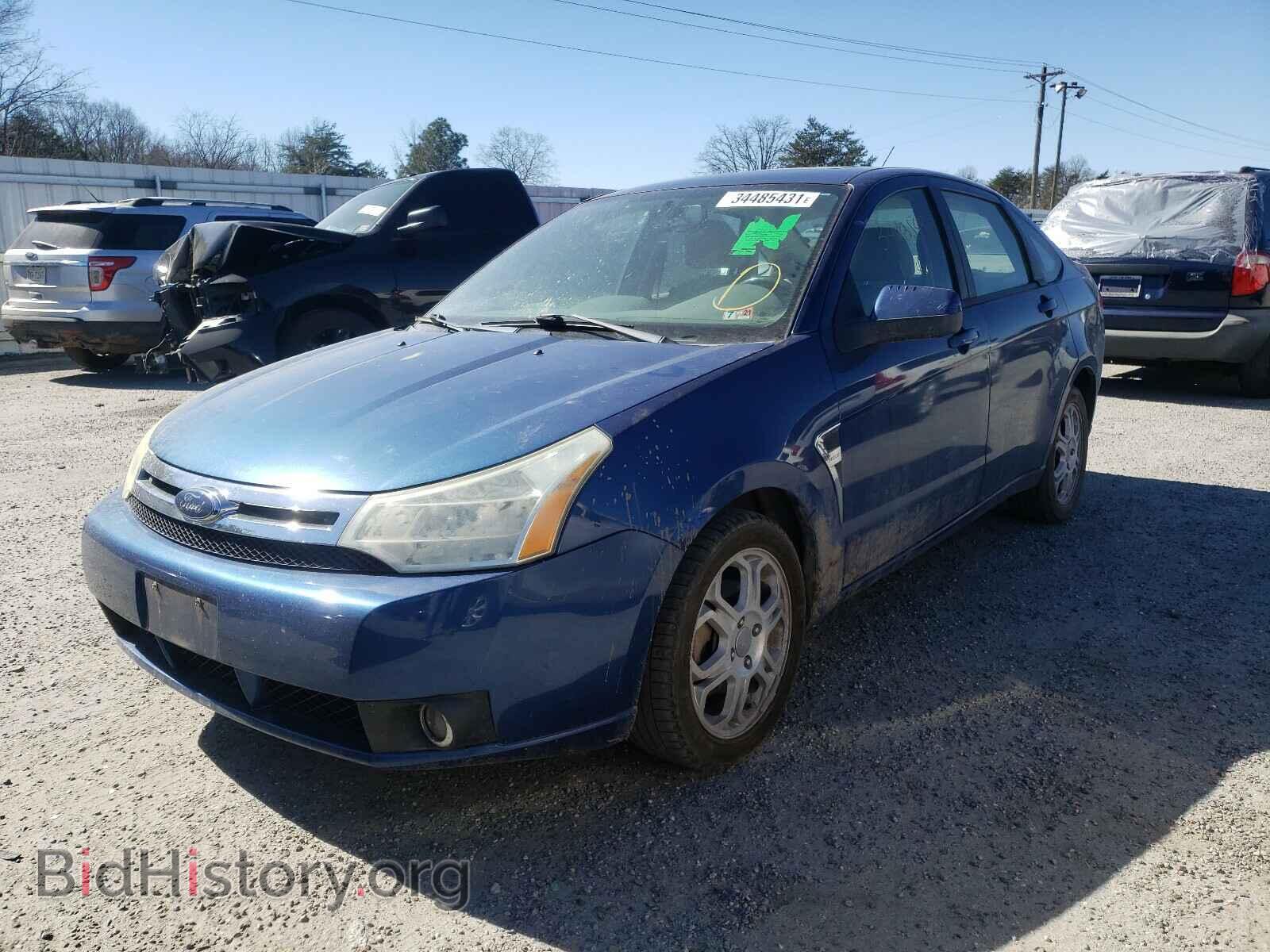 2008 FORD FOCUS - VIN: 1FAHP35NX8W282957 - Фото 2