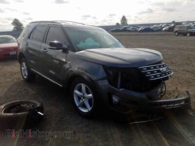 2016 Ford EXPLORER Explorer X, charcoal — VIN 1FM5K8D85GGA26394, Copart