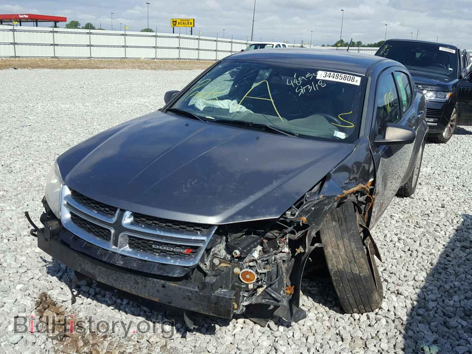 2013 DODGE AVENGER - VIN: 1C3CDZAB4DN591534 - Фото 2