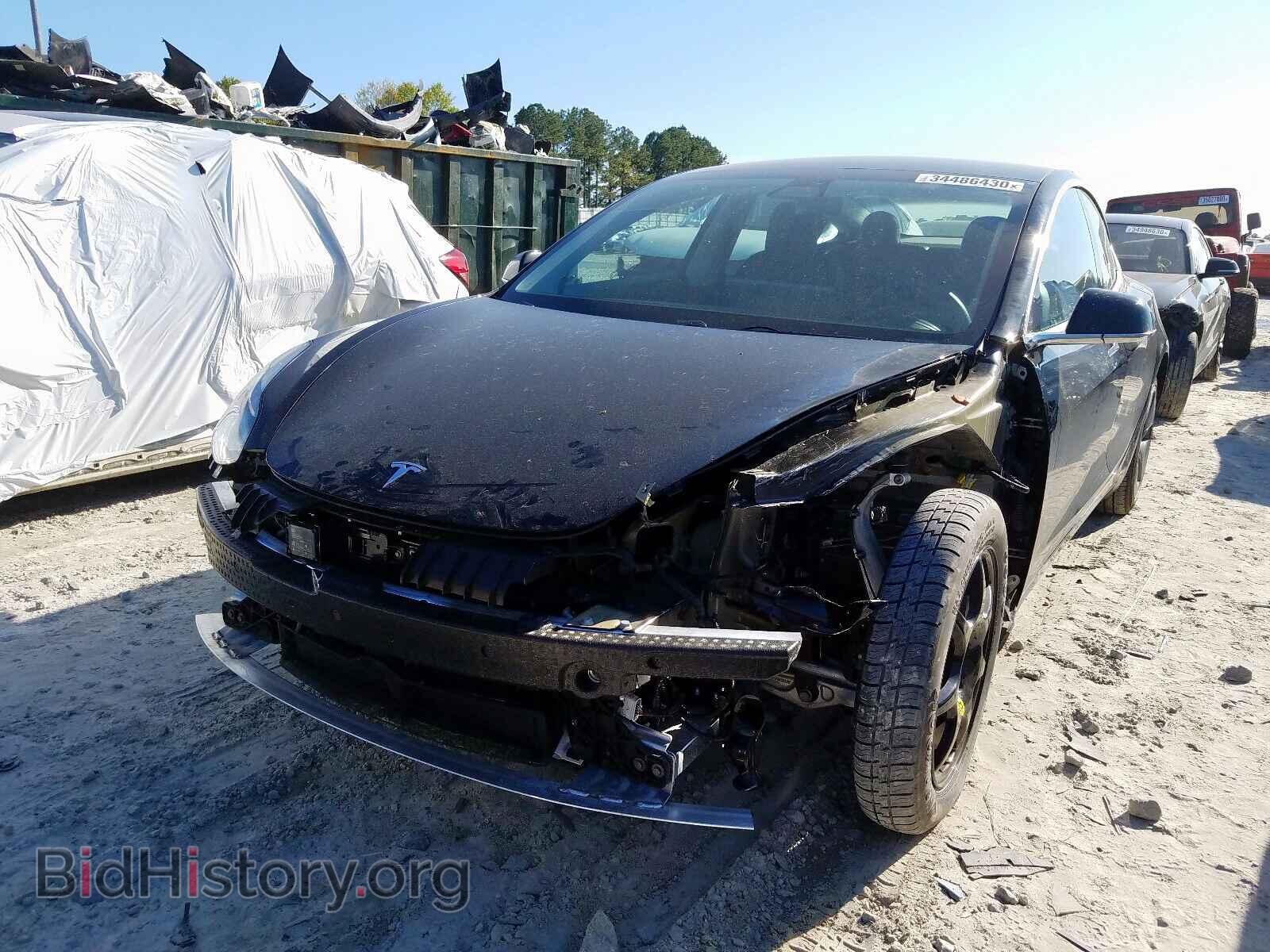 2019 TESLA MODEL 3 - VIN: 5YJ3E1EAXKF410251 - Фото 2