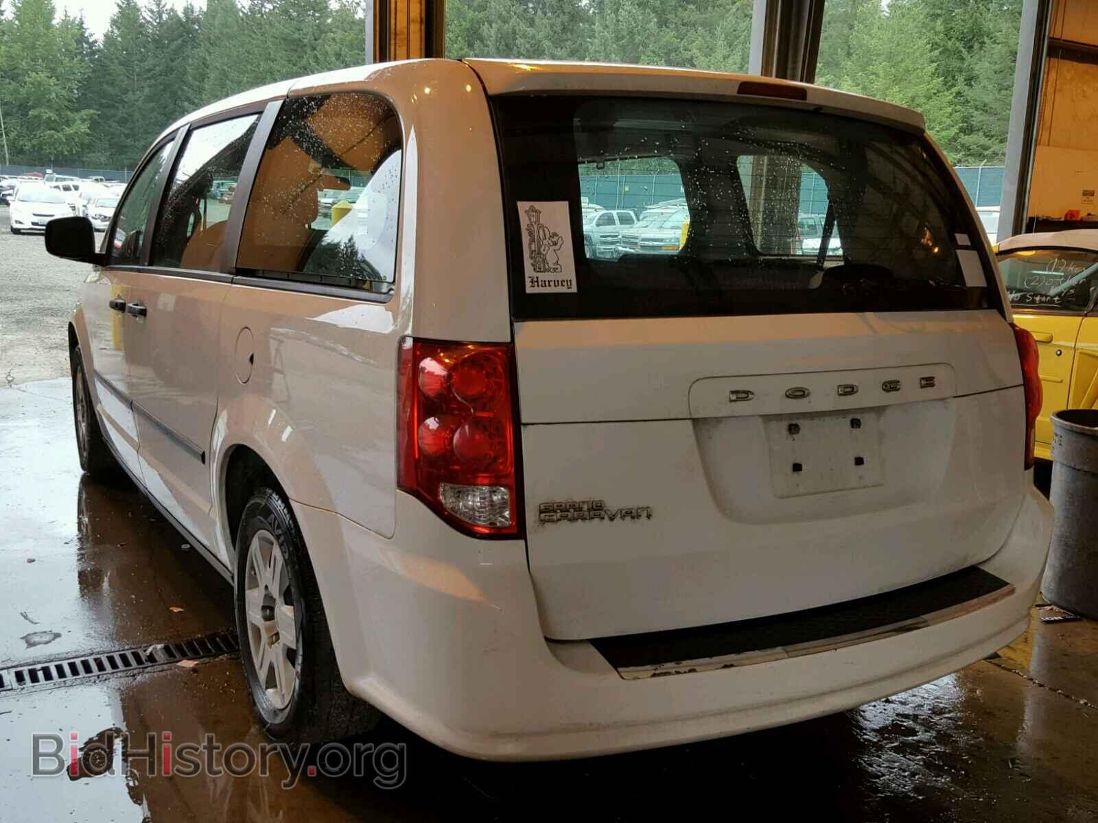 2012 DODGE CARAVAN - VIN: 2C4RDGBG0CR191329 - Фото 3