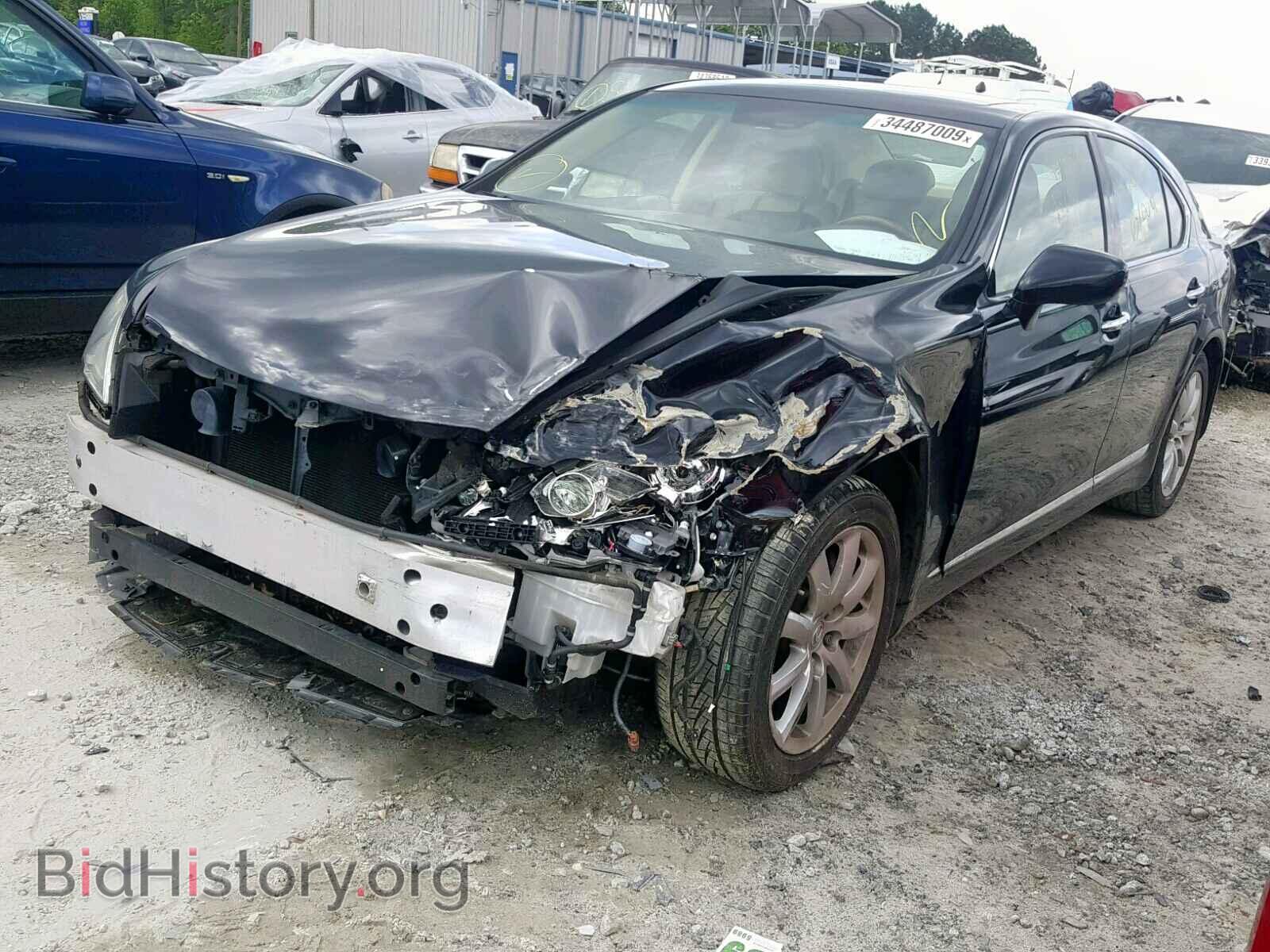 2007 LEXUS LS460 - VIN: JTHBL46F375010052 - Фото 2