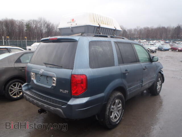 2005 HONDA PILOT - VIN: 2HKYF18455H517982 - Фото 4