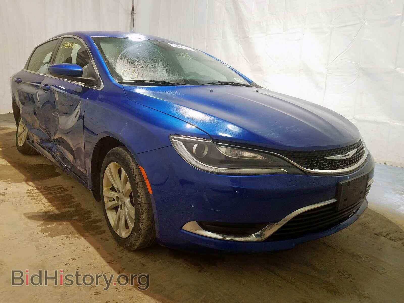 Фотография 1C3CCCAB1FN562530 - CHRYSLER 200 2015