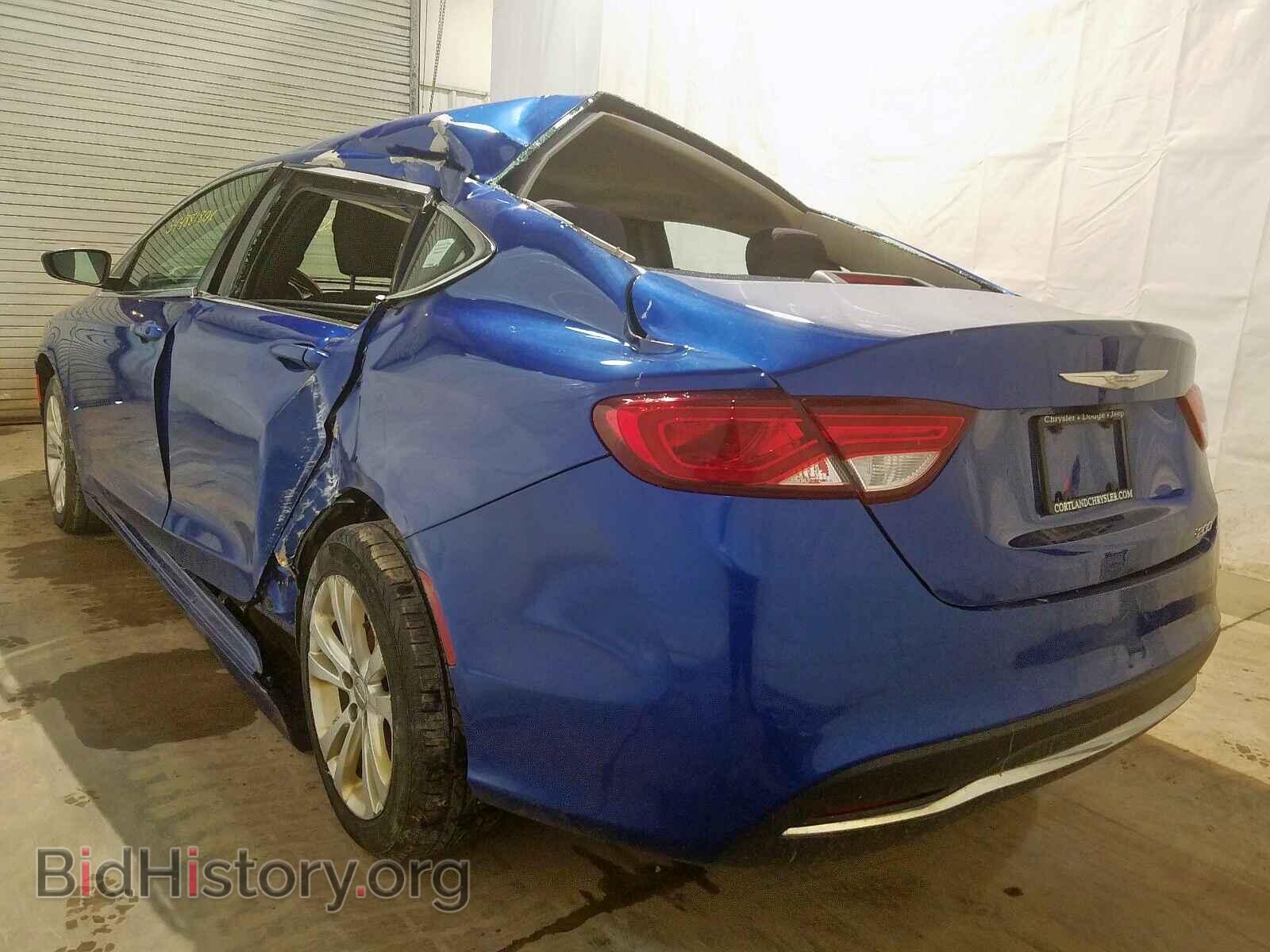 2015 CHRYSLER 200 - VIN: 1C3CCCAB1FN562530 - Фото 3