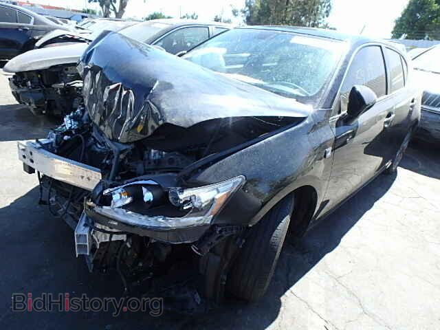 2012 LEXUS CT 200 - VIN: JTHKD5BH1C2080395 - Фото 2