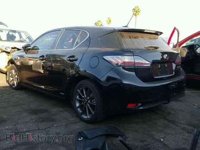 2012 LEXUS CT 200 - VIN: JTHKD5BH1C2080395 - Фото 3