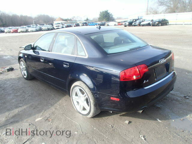 2007 AUDI A4 - VIN: WAUDF78E77A211903 - Фото 3