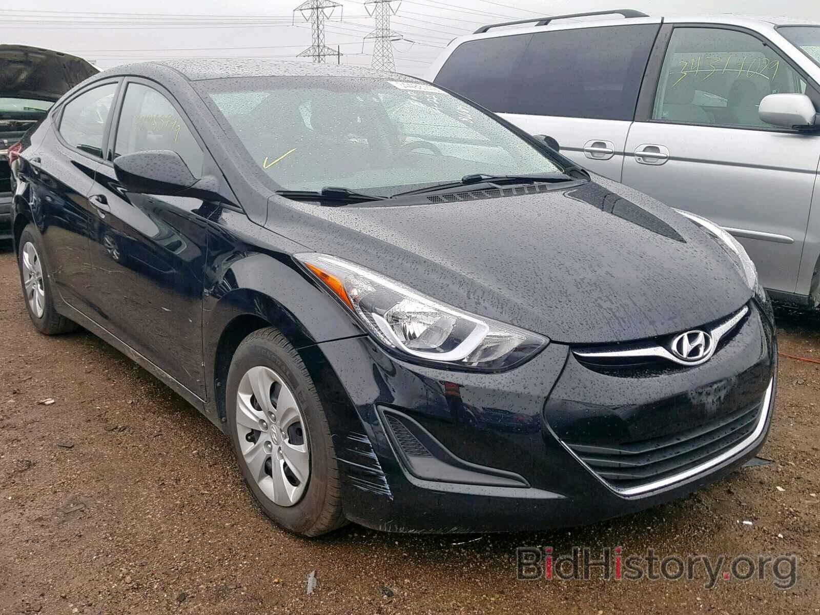 Photo 5NPDH4AE8GH776272 - HYUNDAI ELANTRA 2016