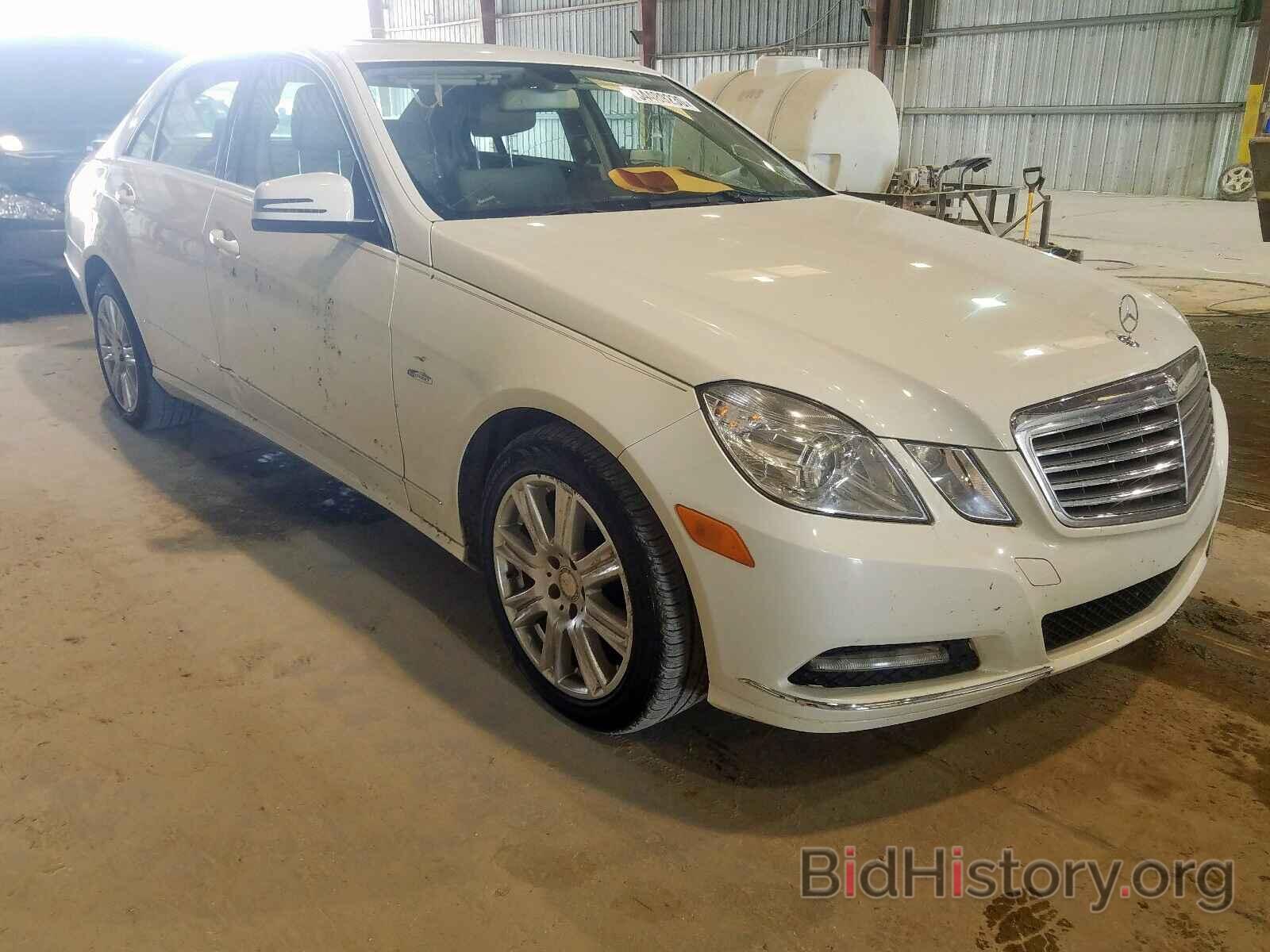 Photo WDDHF5KB7CA531133 - MERCEDES-BENZ E CLASS 2012