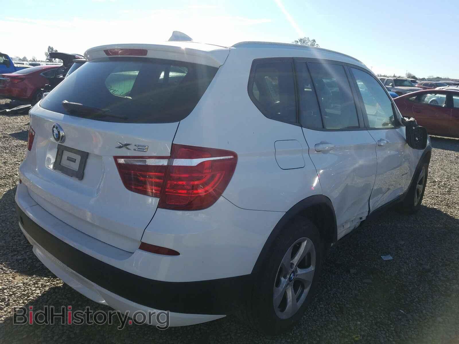 2012 BMW X3 - VIN: 5UXWX5C59CL728539 - Фото 4