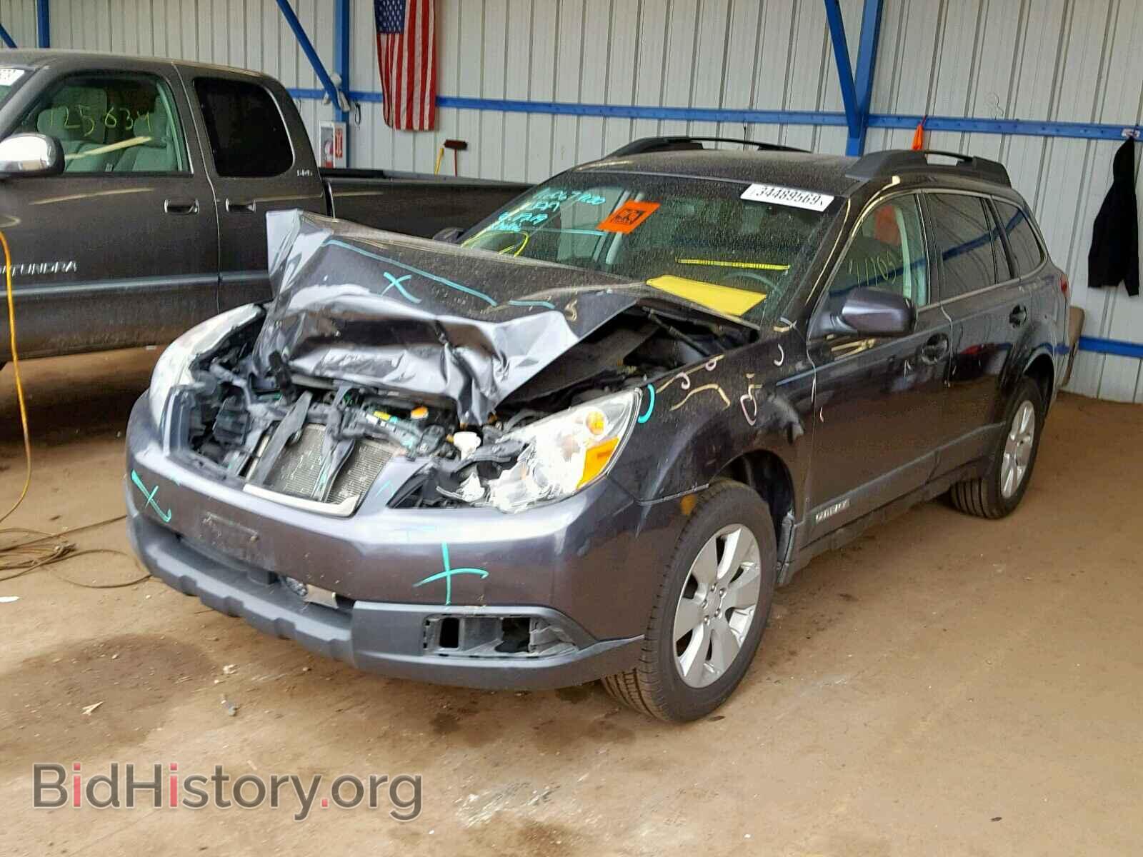2012 SUBARU OUTBACK 2. - VIN: 4S4BRCCC3C3303357 - Фото 2