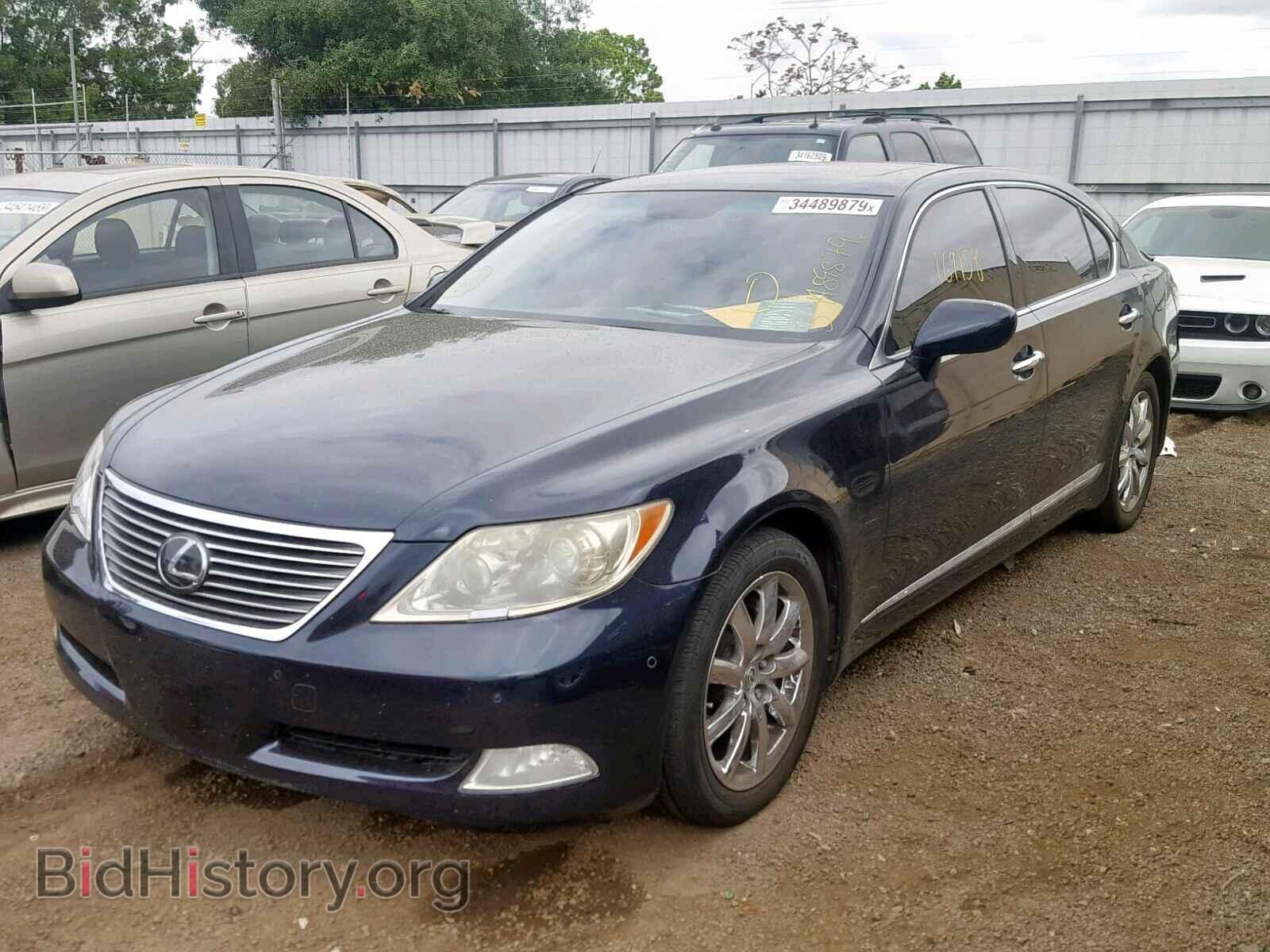 2007 LEXUS LS460 - VIN: JTHGL46F075006966 - Фото 2