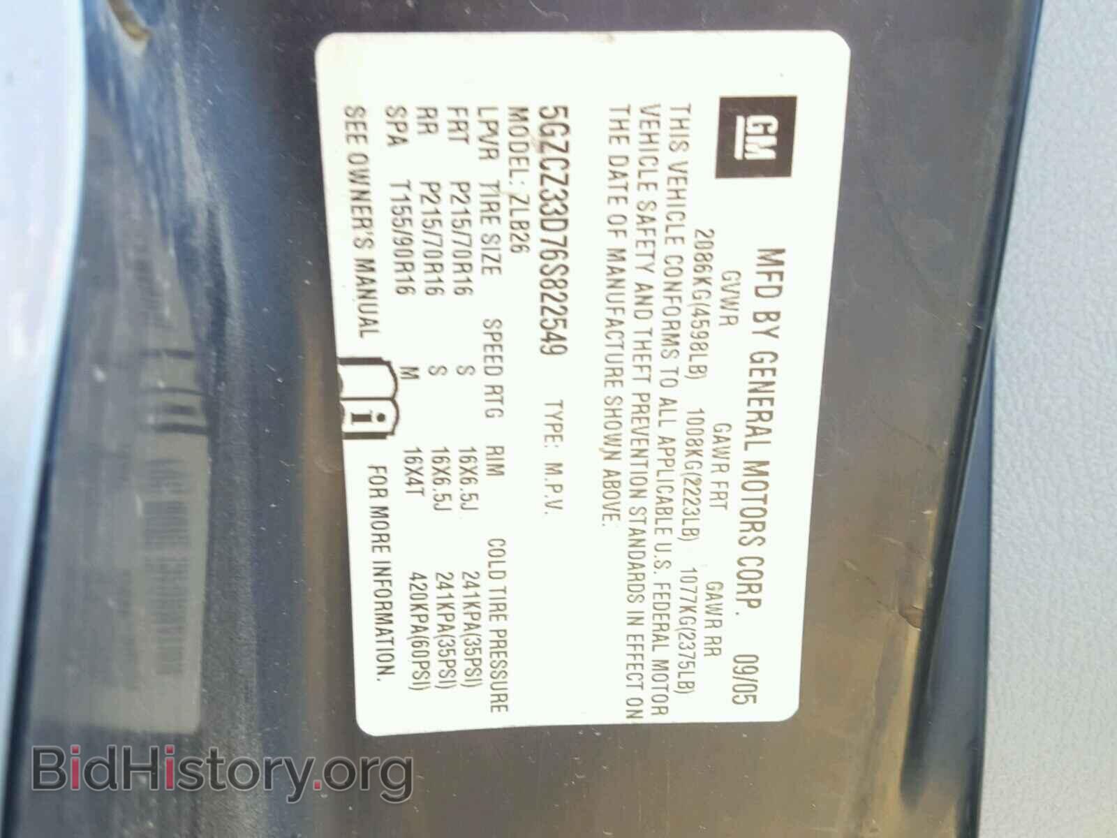 2006 SATURN VUE - VIN: 5GZCZ33D76S822549 - Фото 10