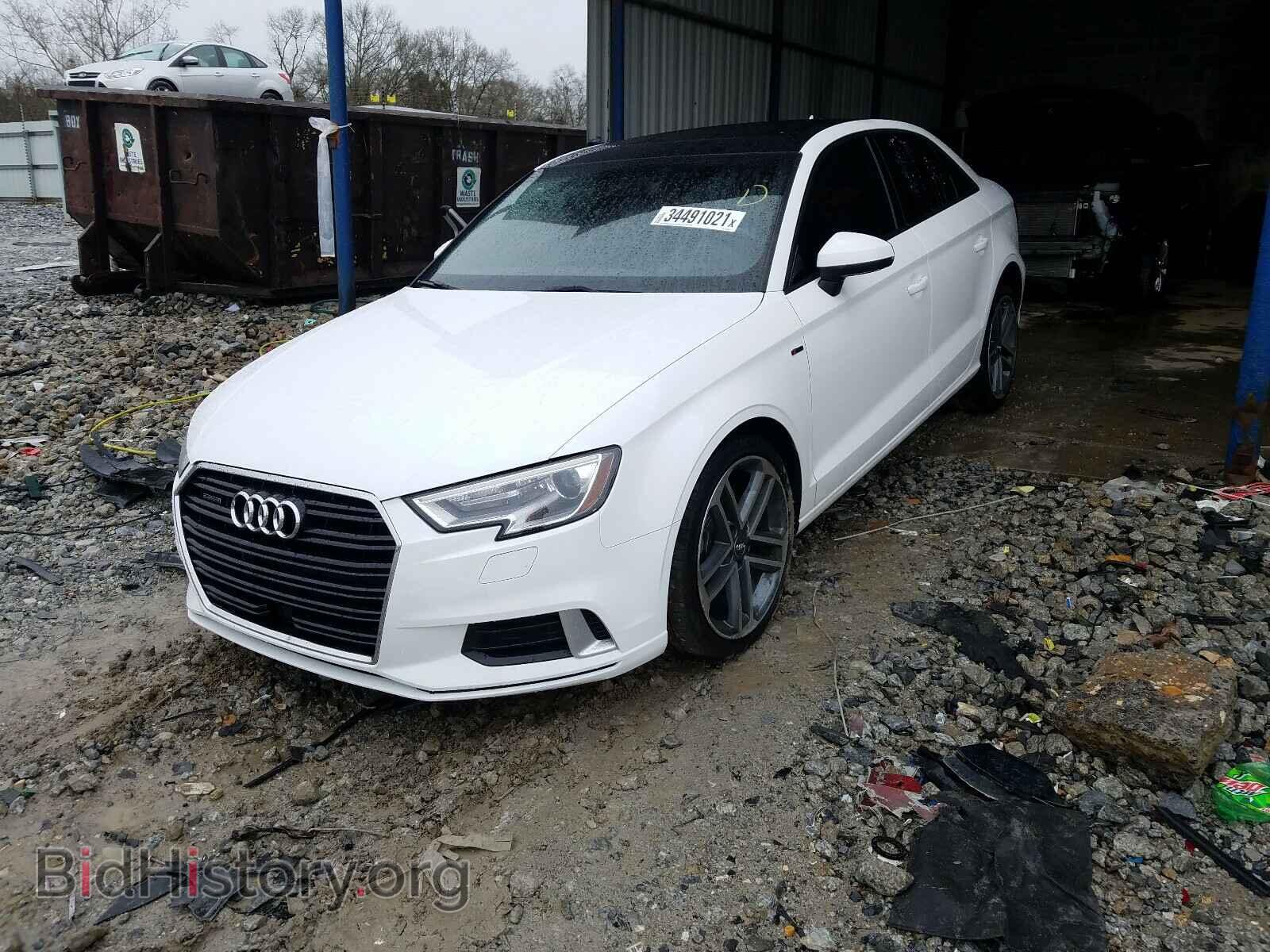 2018 AUDI A3 - VIN: WAUB8GFF7J1003704 - Фото 2