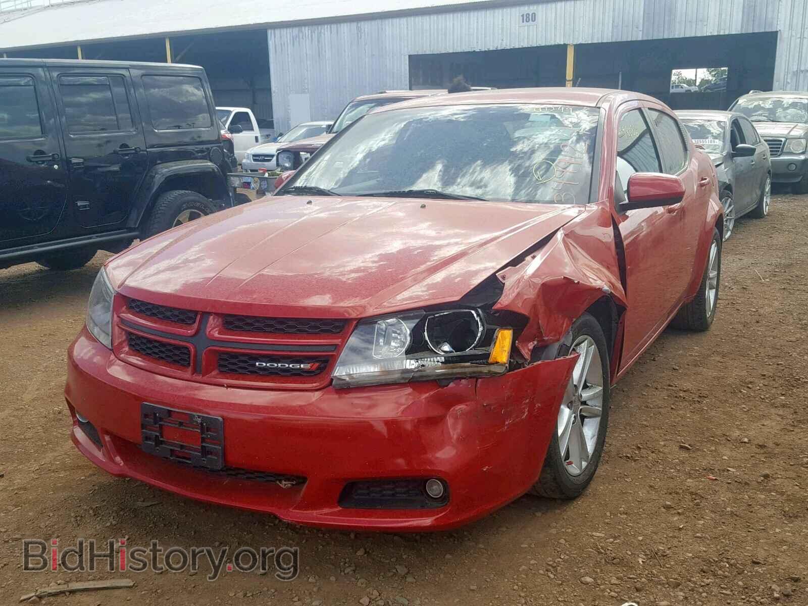 2013 DODGE AVENGER - VIN: 1C3CDZCB4DN607597 - Photo 2